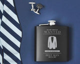 groomsmen flask ideas - Boston Leathers