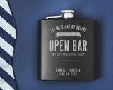 groomsmen flask ideas - Boston Leathers