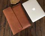 laptop sleeve leather- Boston Leathers