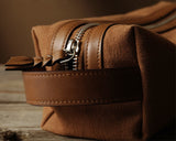 Toiletry Bag - Dopp Kit - Boston Leathers