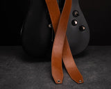 leather guitar strap - Boston Leathers