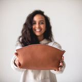 toiletry bag leather - Boston Leathers