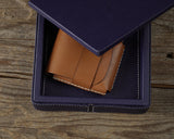 Front Pocket Minimalist Leather Wallet - Boston Leathers