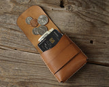 Front Pocket Minimalist Leather Wallet - Boston Leathers