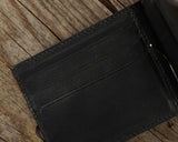 Bifold Wallet with Money Clip - Boston Leathers